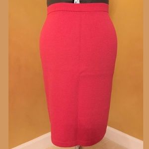 St John Knit Skirt Size 8 NWOT Pink